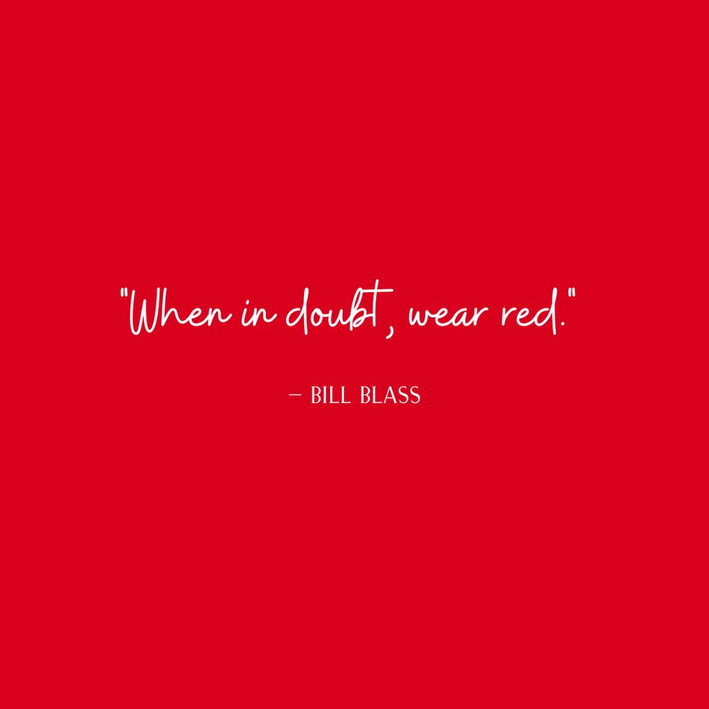 Bill Blass Red